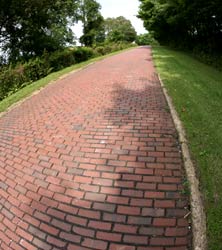 Brick Section of Original National Road