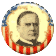 McKinley Campaign Button