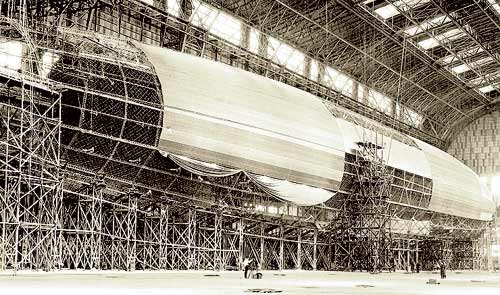 Shendoah Under Construction, Lakehurst
