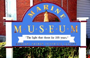 Fairport Harbor Museum Sign