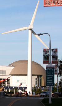 Great Lakes Science Center Wind Generator