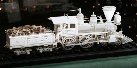 Warther Train Carvings