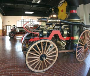Lima Fire Fighters Engine Display