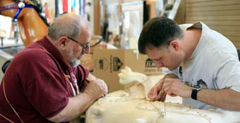 Merry Go Round Carving