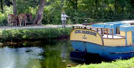 General Harrison Canal Boat